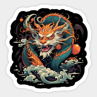 Year of the Dragon 2024 Zodiac Lunar Sticker